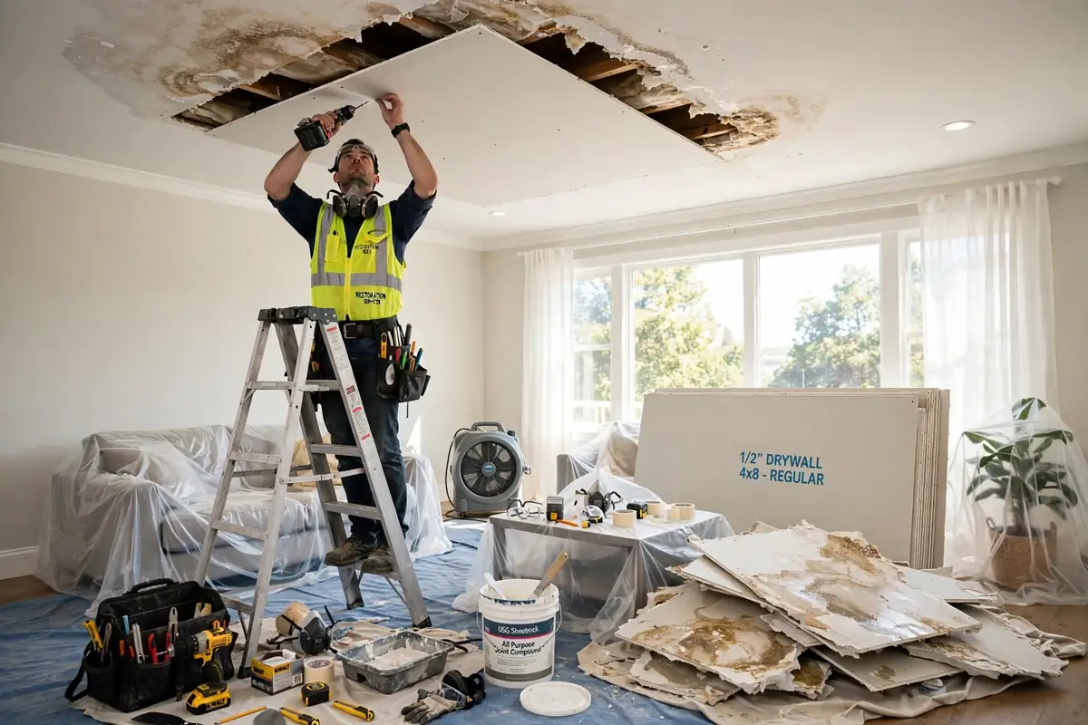 Ceiling Water Damage Repair: A Diagnostic Walkthrough for Homeowners